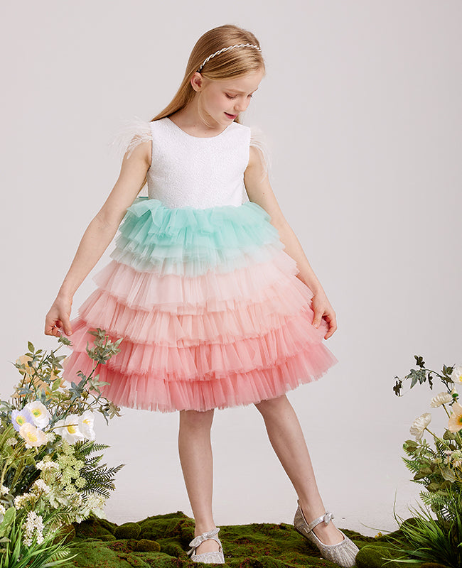 Yalindars Ceremony Girl Dress Q077-1