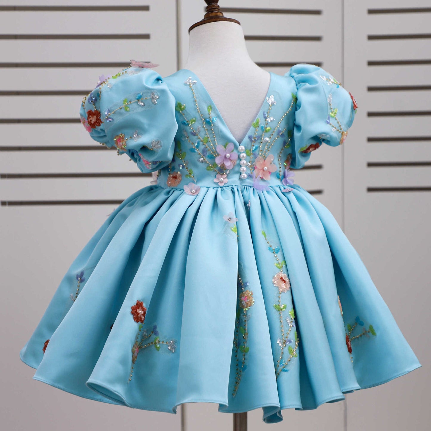 Enchanted Blossom Princess Girls Luxe Dress W6080