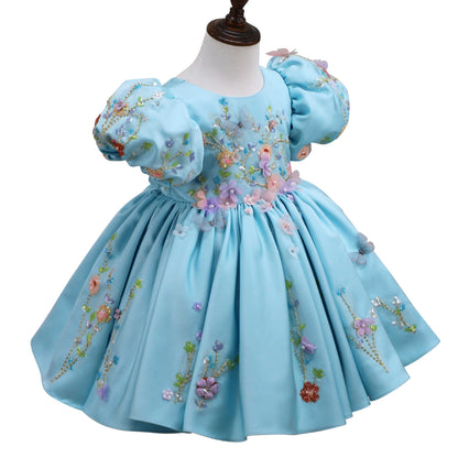 Enchanted Blossom Princess Girls Luxe Dress W6080