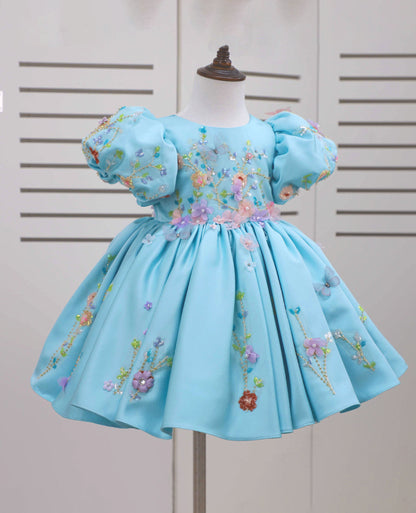Enchanted Blossom Princess Girls Luxe Dress W6080
