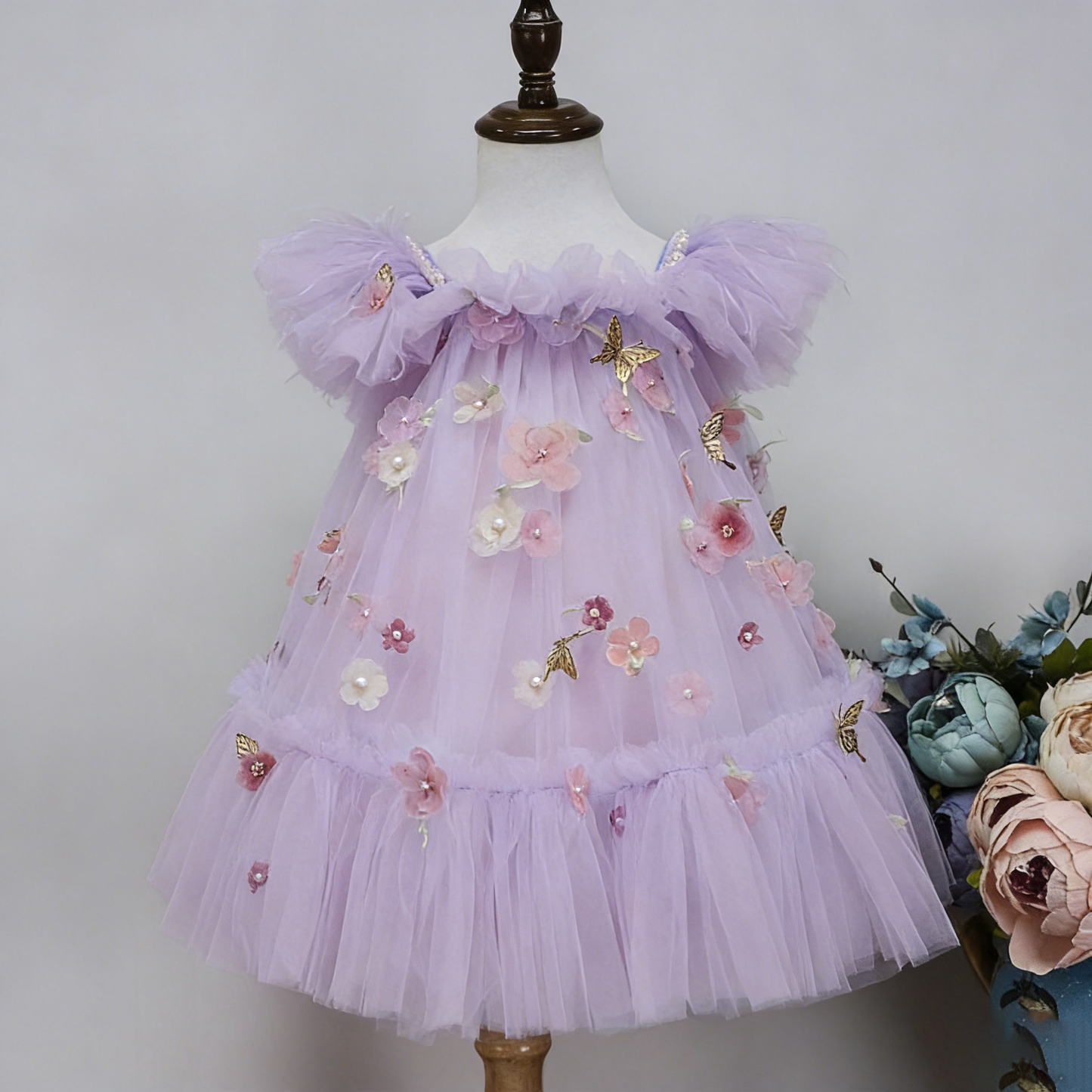 vestido de niña J237