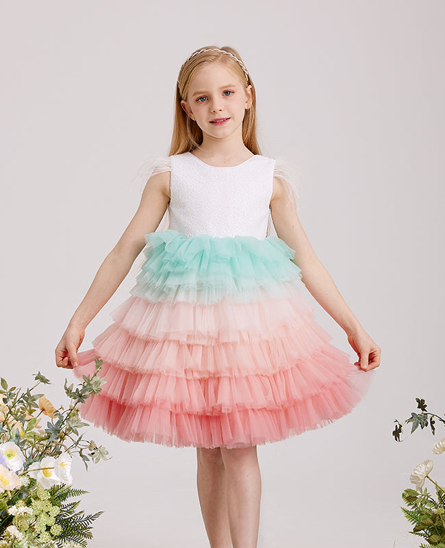 Ceremony Girl Dress Q077-1