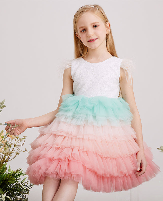 Ceremony Girl Dress Q077-1