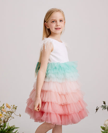 Ceremony Girl Dress Q077-1