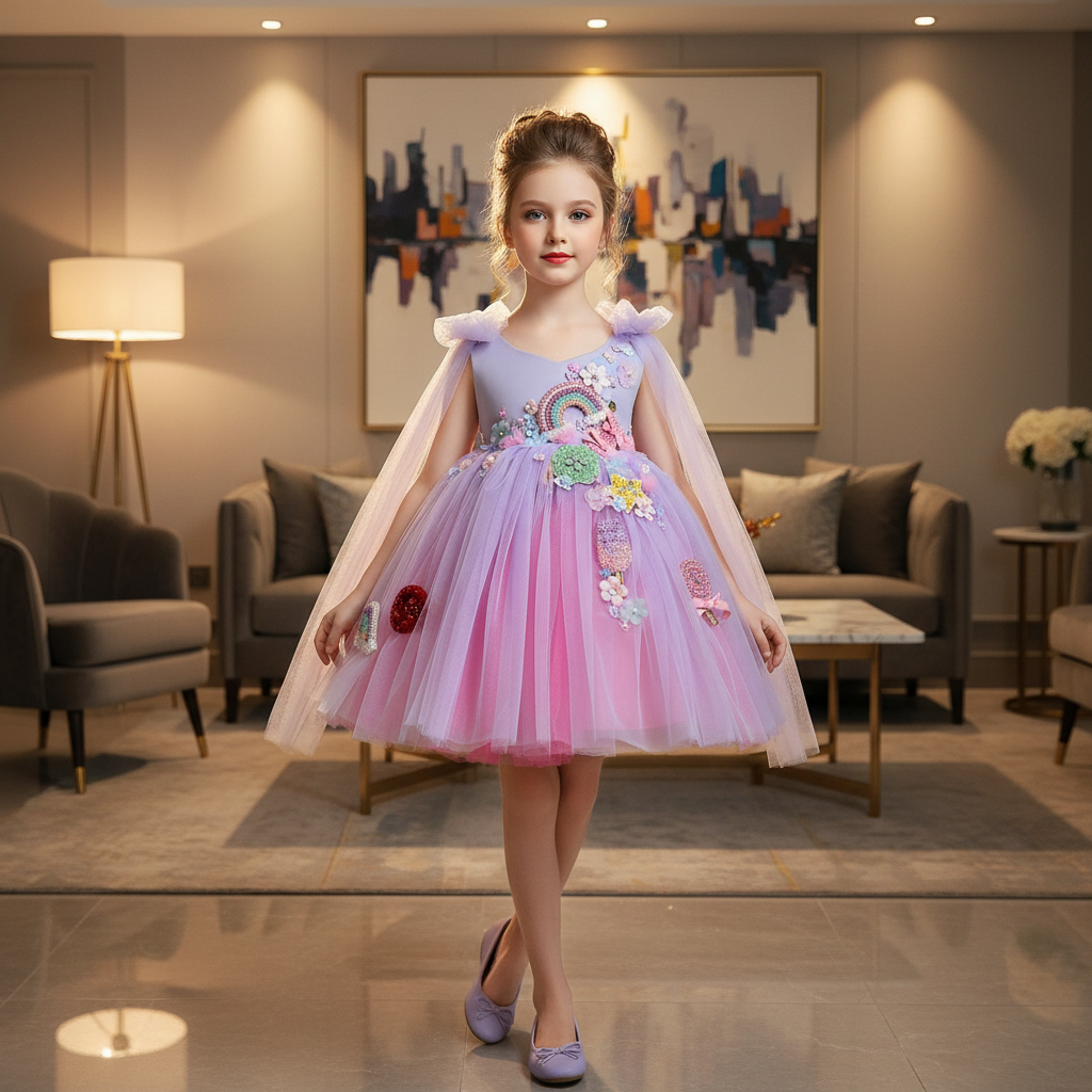 Vestito da bambina W3201