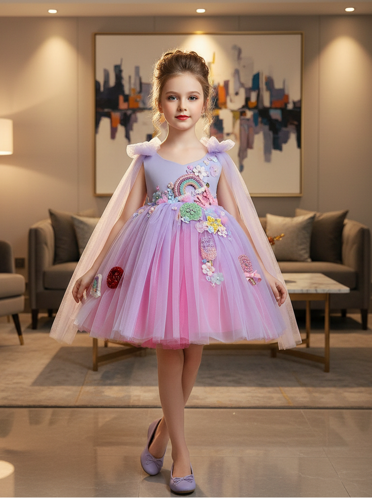 Vestito da bambina W3201