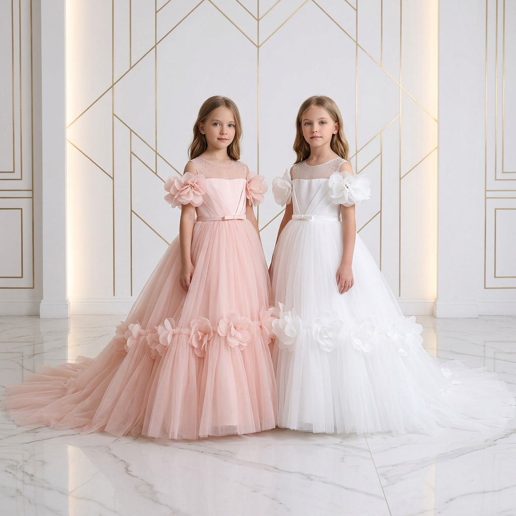 Flower Girl Dress W5801