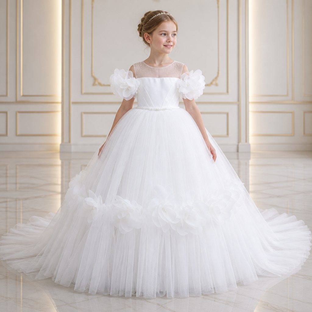 Flower Girl Dress W5801