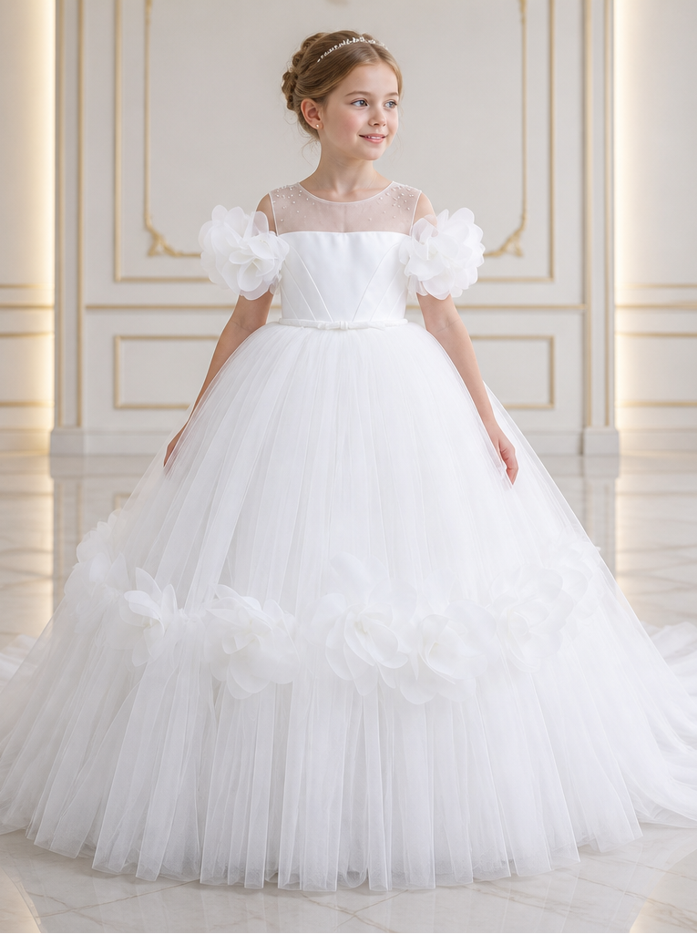 Flower Girl Dress W5801