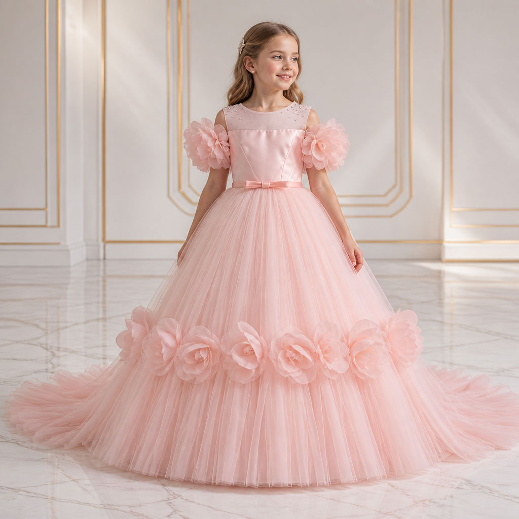 Flower Girl Dress W5801