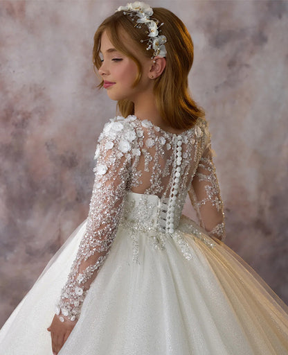 Flower Girl Dress W5812