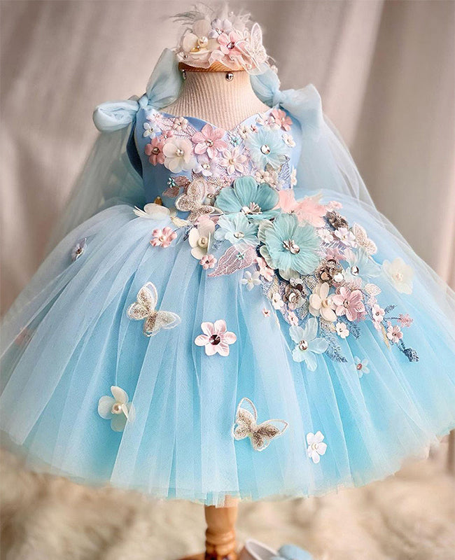 green emerald velvet dress Elegant Ice-Blue Pageant Dress – Sugar Kayne Gown White / 12