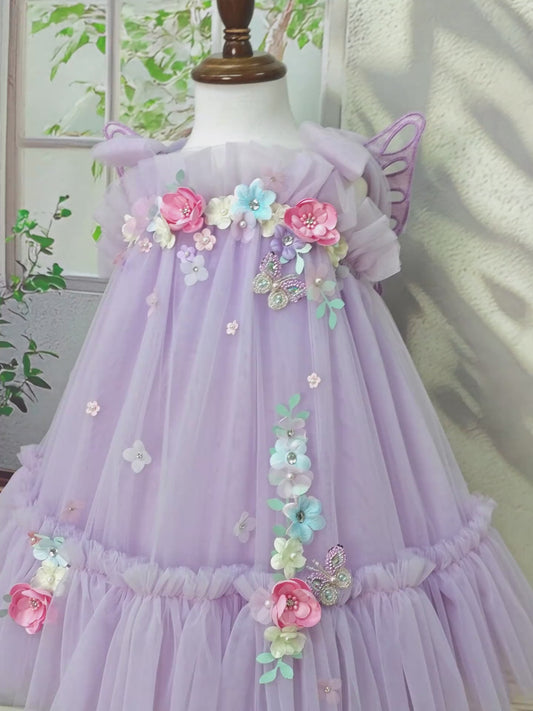 Baby Girl Dress W6002