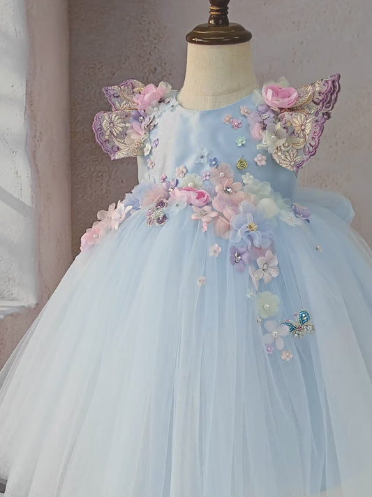 Baby Girl Dress W6003